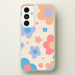 Playful Flower Pattern  -  Phone Case for Galaxy A35