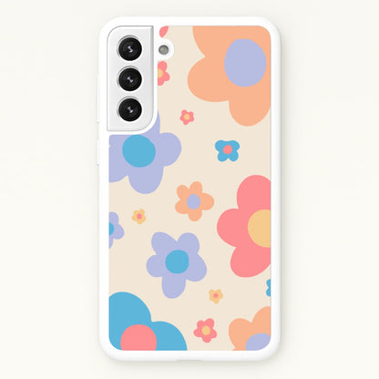 Playful Flower Pattern  -  Phone Case for Galaxy S22 Plus