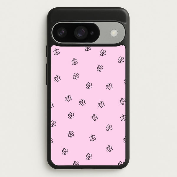 Detail Flower Pattern - Pink Phone Case for Google Pixel 10 / 10 Pro