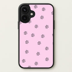 Detail Flower Pattern - Pink Phone Case for iPhone 17