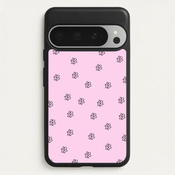 Detail Flower Pattern - Pink  - Abstract Patterns Phone Case for Google Pixel 9 Pro XL