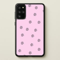 Detail Flower Pattern - Pink  - Abstract Patterns Phone Case for Galaxy S20 Plus