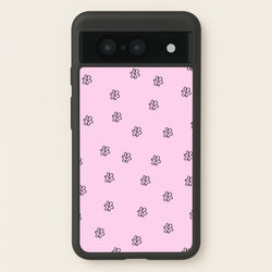 Detail Flower Pattern - Pink  - Abstract Patterns Phone Case for Google Pixel 8