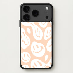 Trippn Smiley - Orange Phone Case for iPhone 17 Pro