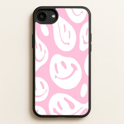 Trippn Smiley - Pink  - Abstract Patterns Phone Case for iPhone 6 / 7 / 8 / SE