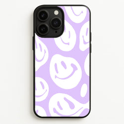 Trippn Smiley - Purple  - Abstract Patterns Phone Case for iPhone 11 Pro