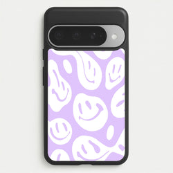 Trippn Smiley - Purple Phone Case for Google Pixel 10 Pro XL