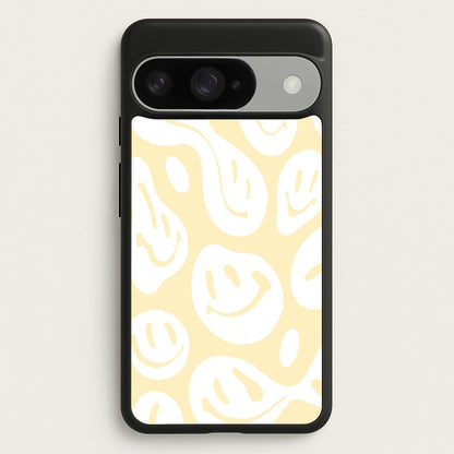 Trippn Smiley - Yellow Phone Case for Google Pixel 10 / 10 Pro