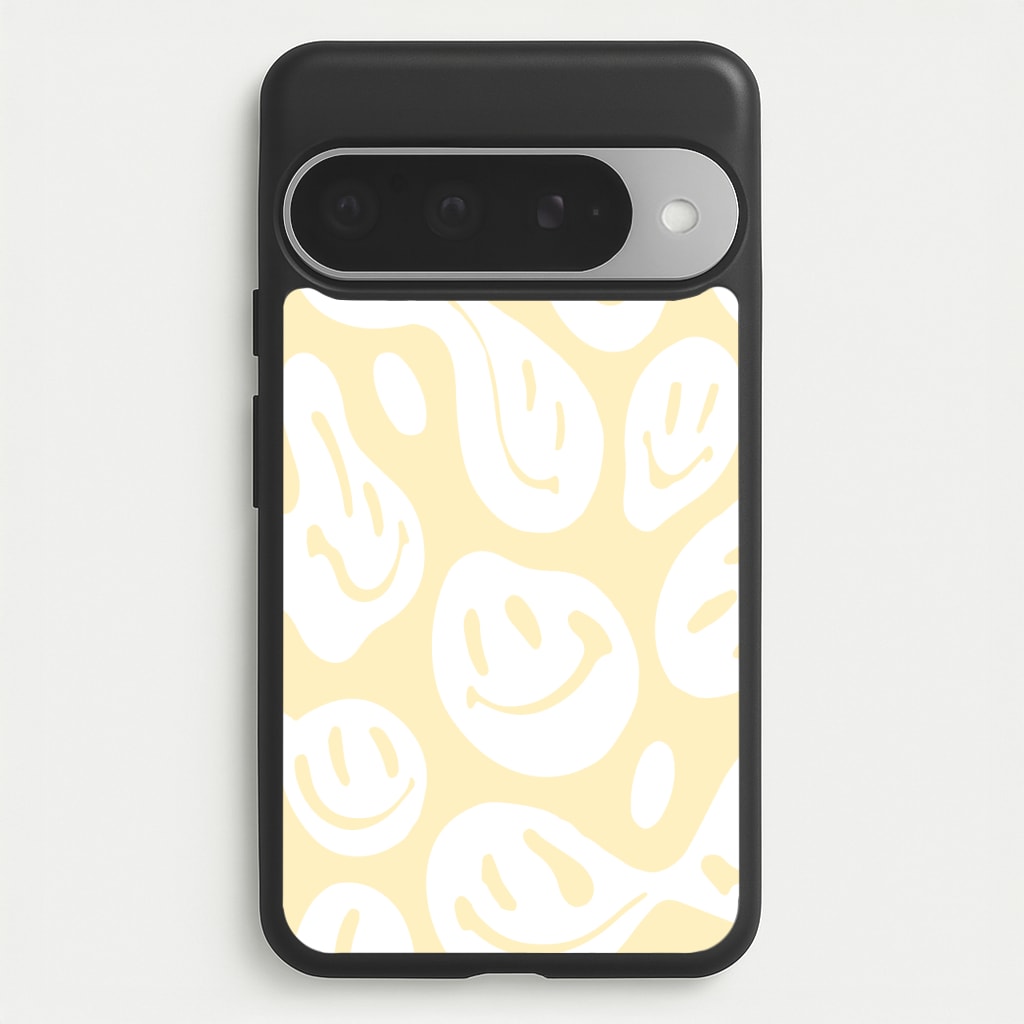 Trippn Smiley - Yellow Phone Case for Google Pixel 10 Pro XL