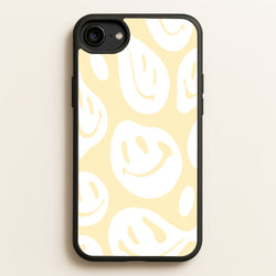 Trippn Smiley - Yellow  - Abstract Patterns Phone Case for iPhone 6 / 7 / 8 / SE
