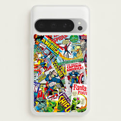 Superhero Comic Comics Pattern  -  Phone Case for Google Pixel 9 Pro XL