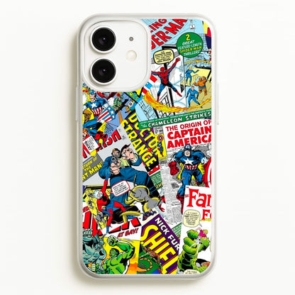 Superhero Comic Comics Pattern  -  Phone Case for iPhone 11