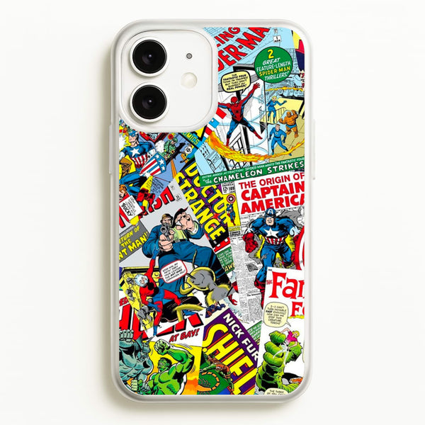 Superhero Comic Comics Pattern  -  Phone Case for iPhone 11