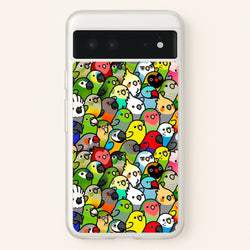 Everybirdy Pattern  -  Phone Case for Google Pixel 6