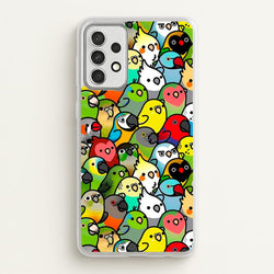 Everybirdy Pattern  -  Phone Case for Galaxy A52 / A52s
