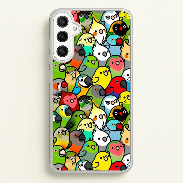 Everybirdy Pattern  -  Phone Case for Galaxy A36
