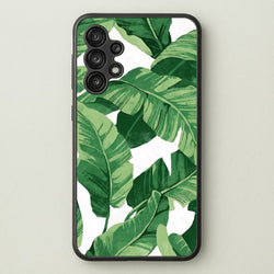 Tropical Banana Leaf Pattern  -  Phone Case for Galaxy A13