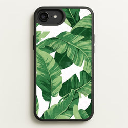 Tropical Banana Leaf Pattern  -  Phone Case for iPhone 6 Plus / 7 Plus / 8 Plus