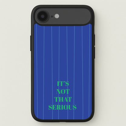 It's Not That Serious Stripes Phone Case for iPhone 17 Air