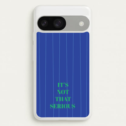 It's Not That Serious Stripes  - Patterns Phone Case for Google Pixel 9 / 9 Pro