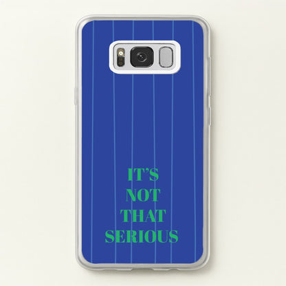 It's Not That Serious Stripes  - Patterns Phone Case for Galaxy S8 Plus