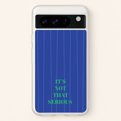 It's Not That Serious Stripes  - Patterns Phone Case for Google Pixel 8 Pro