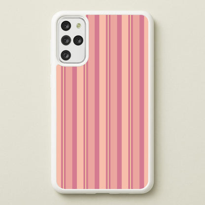 Pink And Yellow Stripes  - Patterns Phone Case for Galaxy S20 Plus