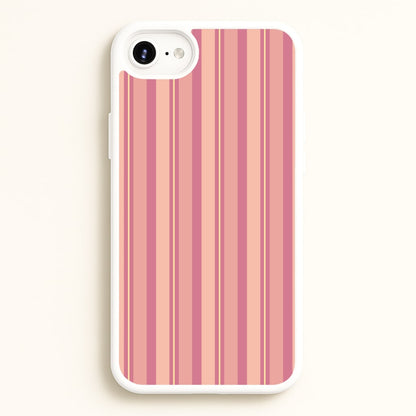 Pink And Yellow Stripes  - Patterns Phone Case for iPhone 6 / 7 / 8 / SE