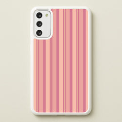 Pink And Yellow Stripes  - Patterns Phone Case for Galaxy S20