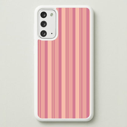 Pink And Yellow Stripes  - Patterns Phone Case for Galaxy Note 20