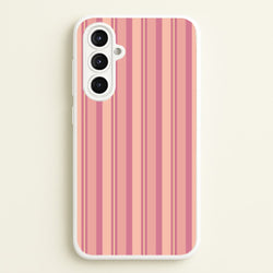 Pink And Yellow Stripes  - Patterns Phone Case for Galaxy A16