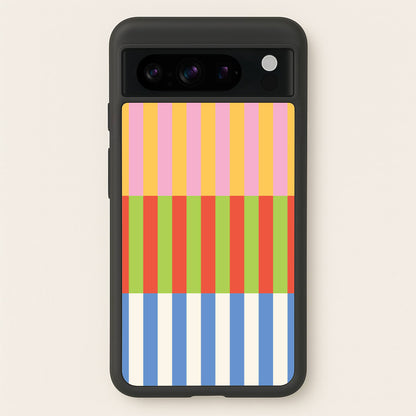 Colourful Stripes Pattern  - Patterns Phone Case for Google Pixel 8 Pro