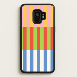 Colourful Stripes Pattern  - Patterns Phone Case for Galaxy S9
