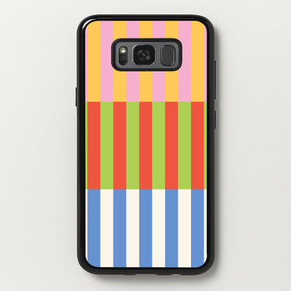 Colourful Stripes Pattern  - Patterns Phone Case for Galaxy S8