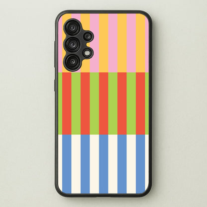 Colourful Stripes Pattern  - Patterns Phone Case for Galaxy A13