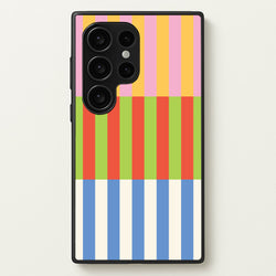 Colourful Stripes Pattern  - Patterns Phone Case for Galaxy S24 Ultra
