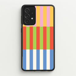 Colourful Stripes Pattern  - Patterns Phone Case for Galaxy A52 / A52s