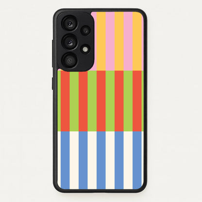 Colourful Stripes Pattern  - Patterns Phone Case for Galaxy A33