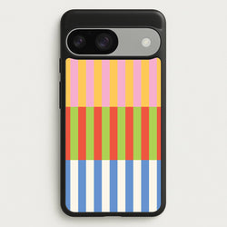 Colourful Stripes Pattern  - Patterns Phone Case for Google Pixel 9 / 9 Pro