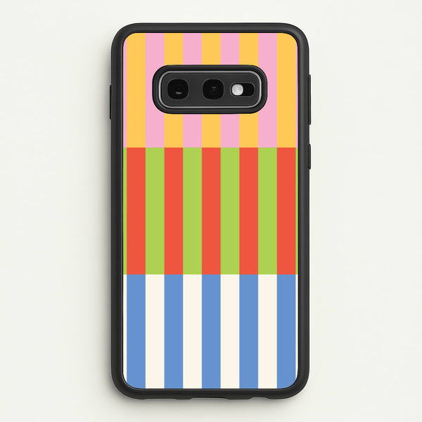 Colourful Stripes Pattern  - Patterns Phone Case for Galaxy S10e