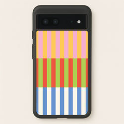 Colourful Stripes Pattern  - Patterns Phone Case for Google Pixel 7