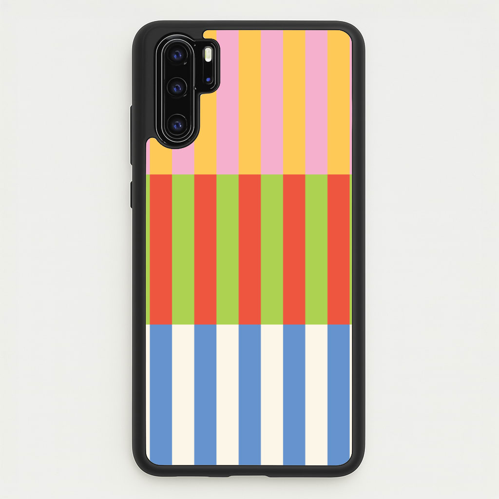 Colourful Stripes Pattern  - Patterns Phone Case for Huawei P30 Pro