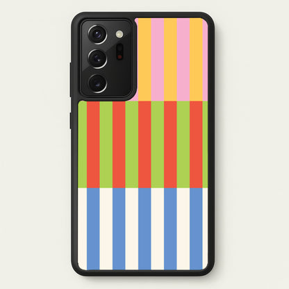 Colourful Stripes Pattern  - Patterns Phone Case for Galaxy Note 20 Ultra