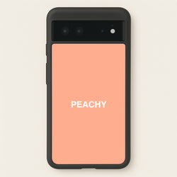 Peachy  -  Phone Case for Google Pixel 6