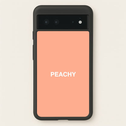 Peachy  -  Phone Case for Google Pixel 6