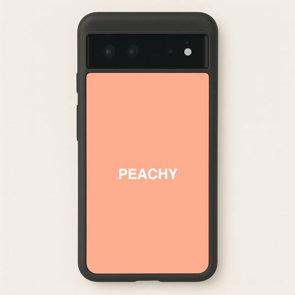 Peachy  -  Phone Case for Google Pixel 6