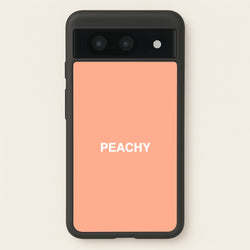 Peachy  -  Phone Case for Google Pixel 8a