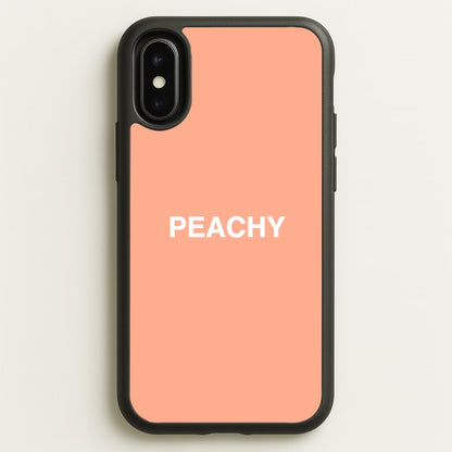 Peachy  -  Phone Case for iPhone X / XS