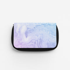 Purple Marble Pencil Case