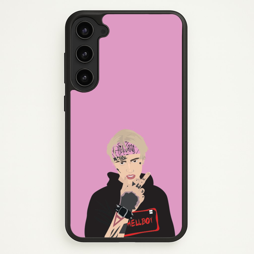 Pink Bandana - Peep  - Lil Peep Phone Case for Galaxy S23 Plus